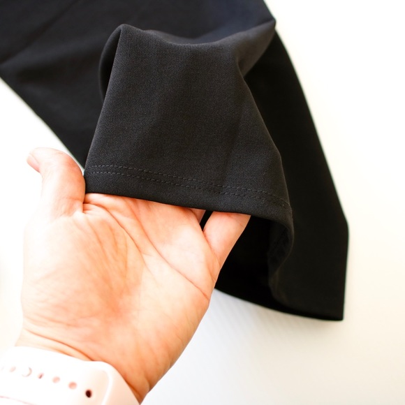 Black One Shoulder Ruffle Side Solid Jumpsuit - Picture 8 of 8